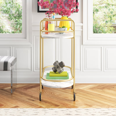 Metal Bar Cart