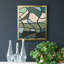 Toile encadrée en verre coloré multicolore de qualité supérieure II - prête à être accrochée-1586112610-1586112609