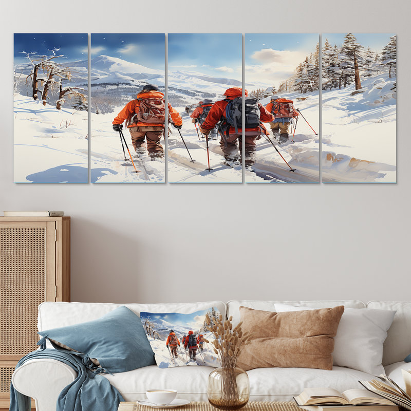 Ensemble de décorations murales 5 pièces, H 28 po x l 60 po