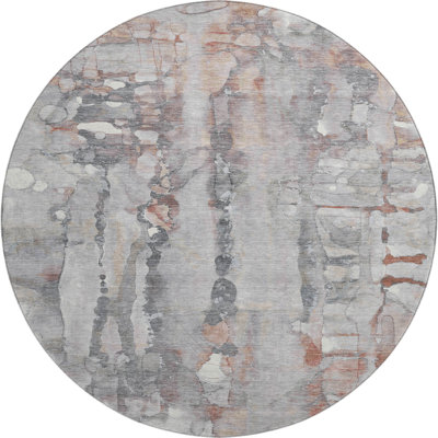 Premium Machine Washable Mayfield AMF2120 Abstract Rug