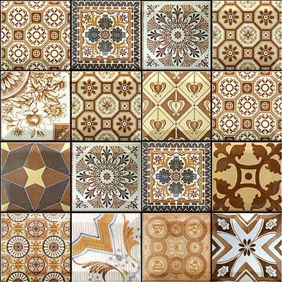 30.5cm W x 30.5cm L PVC Peel and Stick Field Tile