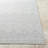 Rectangle Corderra Damask Machine Woven Polypropylene Plastic Indoor / Outdoor Area Rug in Ivory-98116336