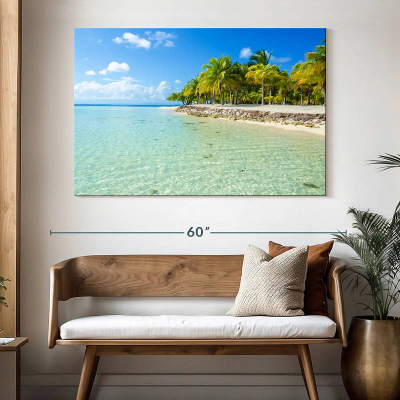 Gillard Belize Beach, 34" H x 51" W