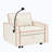 Convertible Pull Out Sleeper Chair-365013093