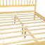 Lit vintage traditionnel avec rangement sous le lit et cadre renforcé-1168745131