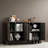 60" Console Table Entryway Sideboard for Hallway Living Room-1072991308