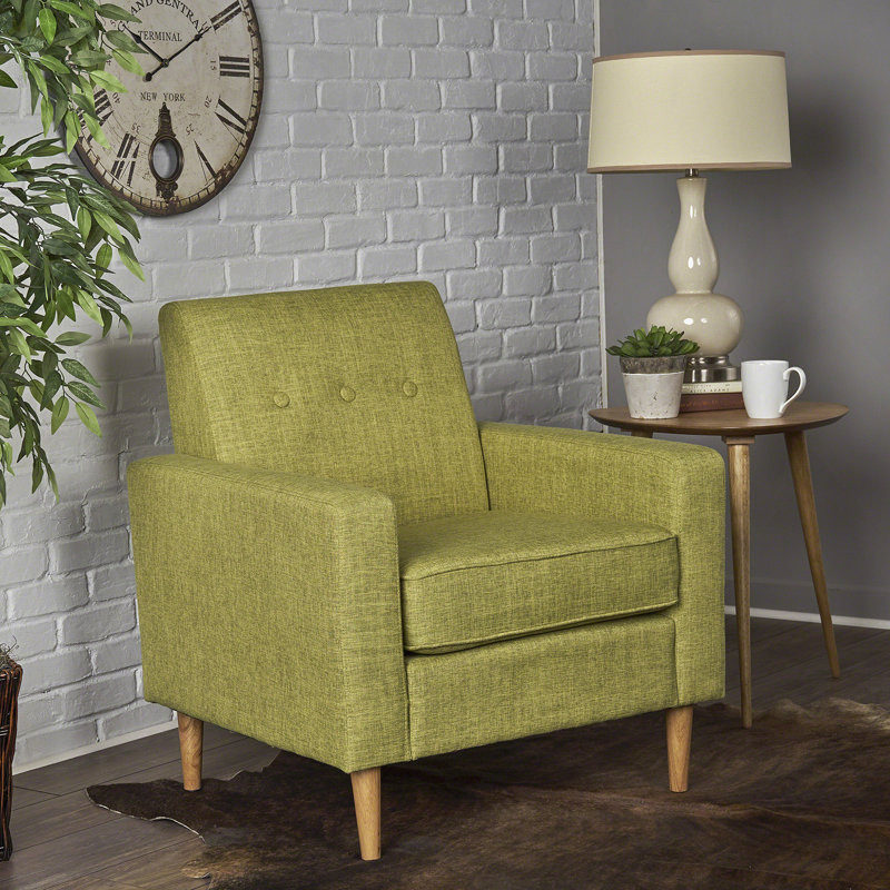Fauteuil club, Vert