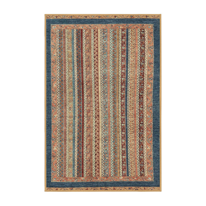Abstract Indoor Rug, Rectangle 7' x 9'