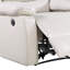 Fauteuil inclinable électrique en cuir synthétique beige-555919325-555919322