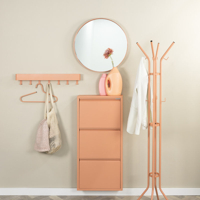 Dax Play Steel Wall 7 - Hook Wall Mounted Coat Rack