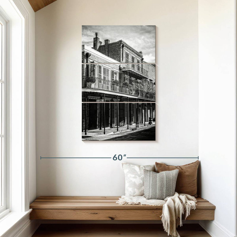 Nicci Black NOLA - New Orleans balcon, H 45 po x l 28 po