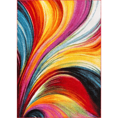 Brooksville Pleasure Multi Modern Bright Rug