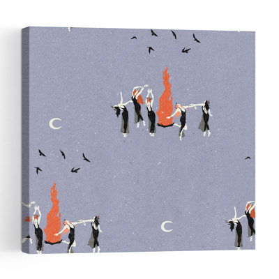 Motif Coven 1, impression murale abstraite contemporaine représentant un paysage naturel