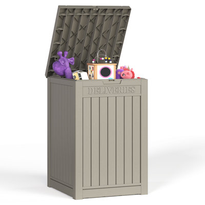 48 Gallon Outdoor Patio Deck Storage Box Floor Decor by WFX Utility