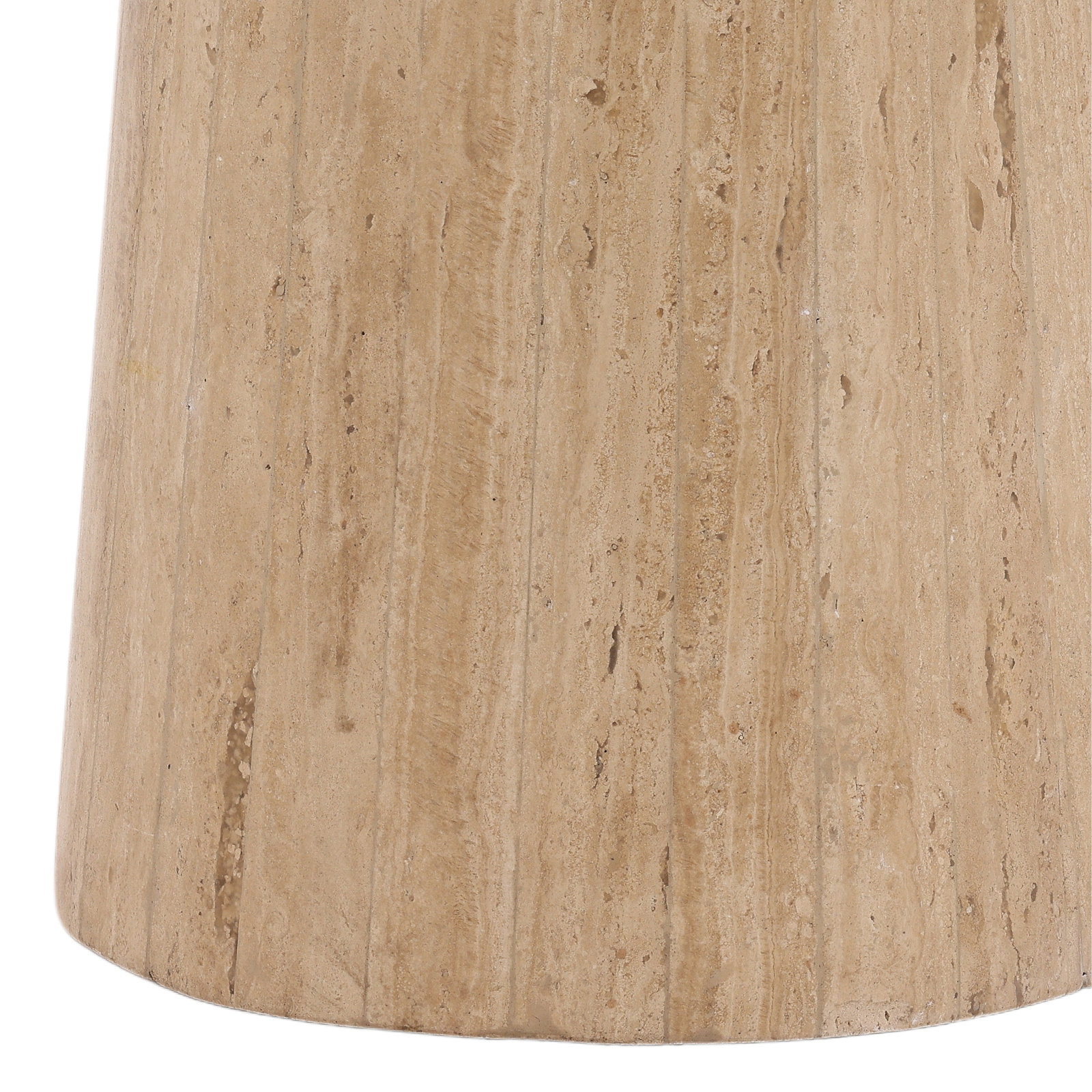 Coleman 30" Stone Pedestal Dining Table