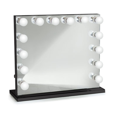 Andaluss Wood Flat Mirror