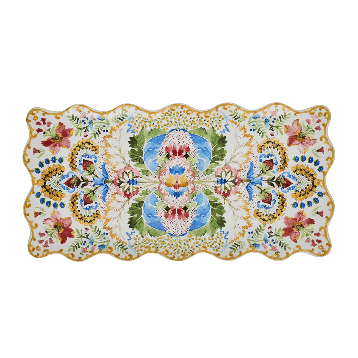 Juliska Sofia 16" Rectangular Platter - Multi | Perigold