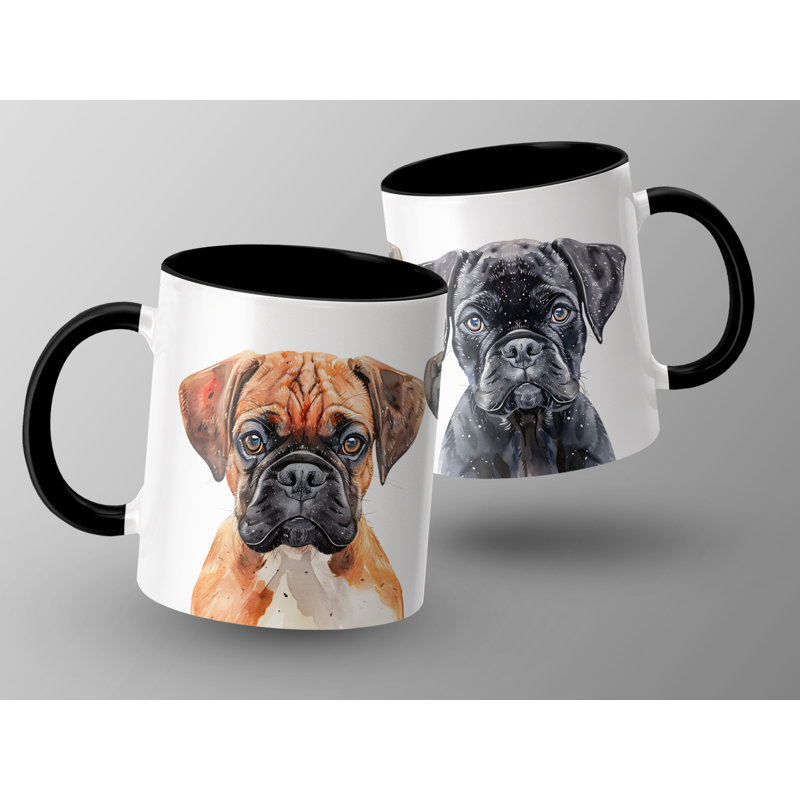 Ceramic Coffee Mug, 2, Black