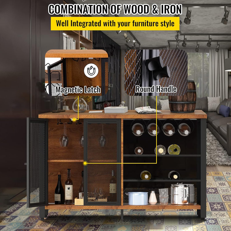 Armoire / porte-bouteilles de vin Krisina