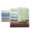 Drap simple taupe - 100% pour un espace de sommeil confortable, brossé des deux côtés, livré avec un drap plat, des draps-housses et une taie d'oreiller, des matelas élastiques de 16 po, 3 pièces lavables à la machine dans un ton doux