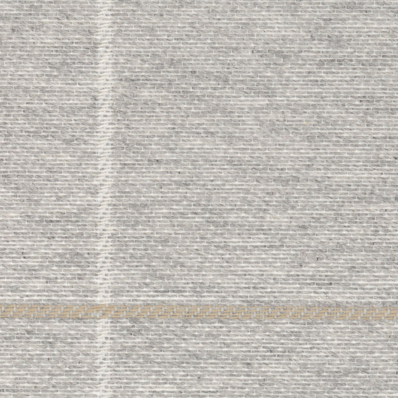 Youngman Striped Fabric, Zinc