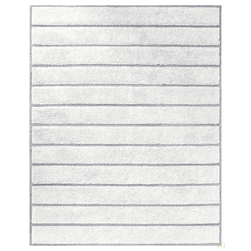 Isabel And Wool High - Low Area Rug, Rectangle 8' x 10'
