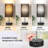 3-Color Temperature Table Lamp with USB A Port and C Port-744471347