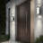 Bradley Modern Outdoor Wall Light Fixture, Matte Black