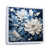 Cadre flottant blanc