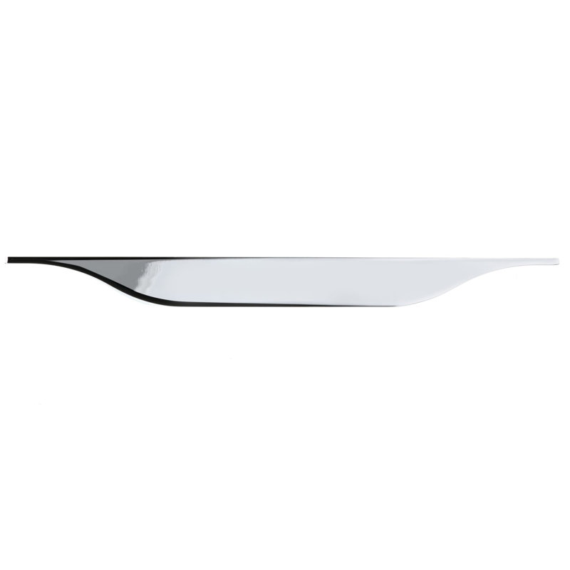 Poignée barre 6 5/16 po en métal, Chrome