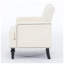 Fauteuil d'appoint rembourré clouté capitonné H 26,5 po x P 30,0 po x H 35,0 po HM