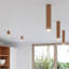 Solid Wood Flush Mounted Sconce