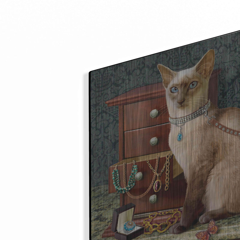 «Ego Siamese Cat» par Dan Craig, H 16 po x l 12 po