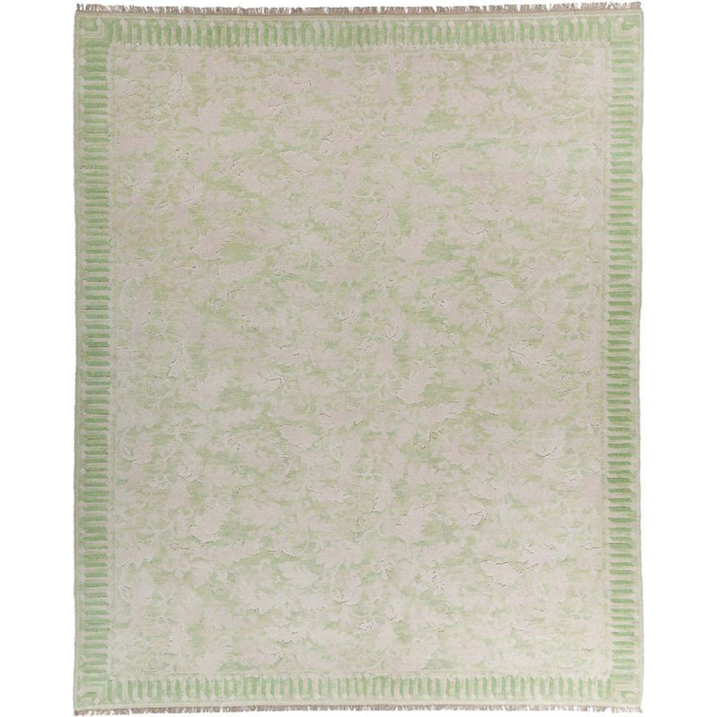 Wool Floral Area Rug
