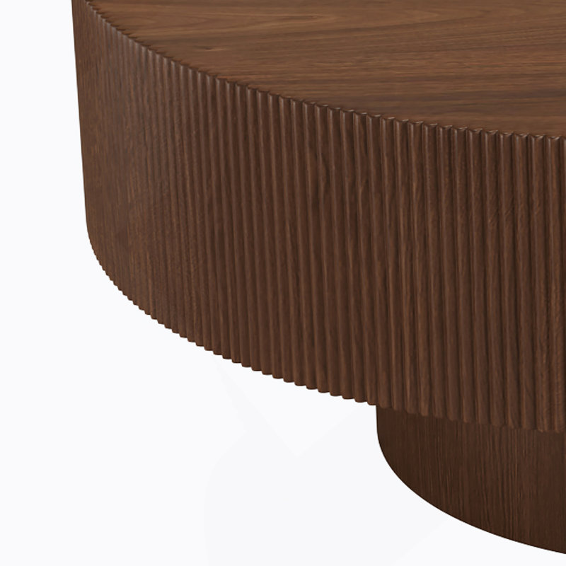 Table basse élégante Elegant Easy, Noyer