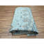 10'x10' Blue Agra Shah Abbas Flower Design Wool Hand Knotted Round Rug D73EC2B282334C3E844C5ADF17380867