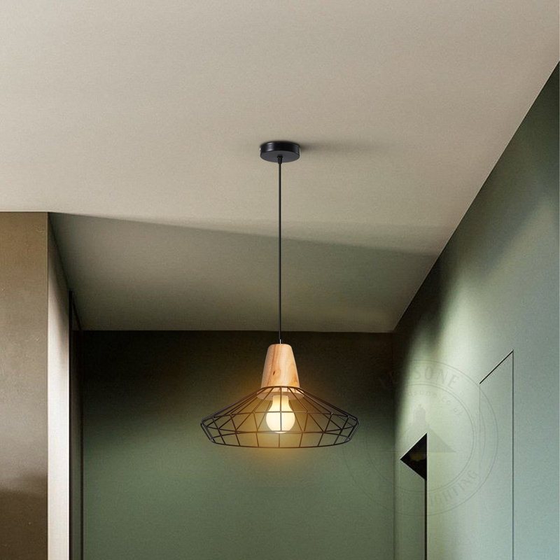 Bonniview 1 - Light Black Single Pendant, No