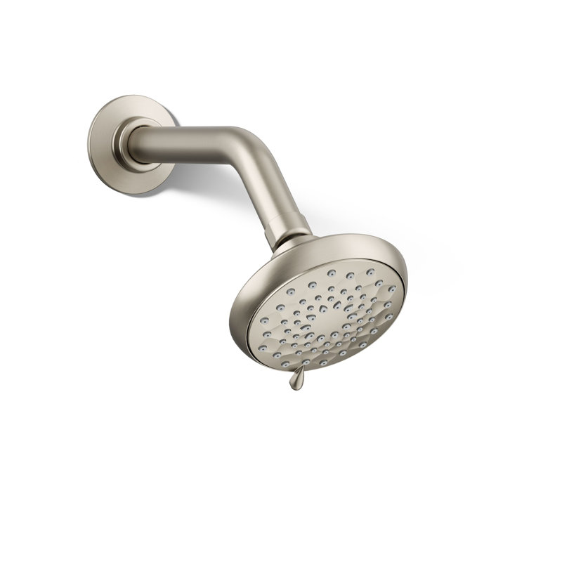 Awaken B90 Three-Function Showerhead 2.5 Gpm, Vibrant Brushed Nickel, 2.5 GPM 