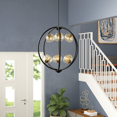 Babington 6 - Light Globe Chandelier