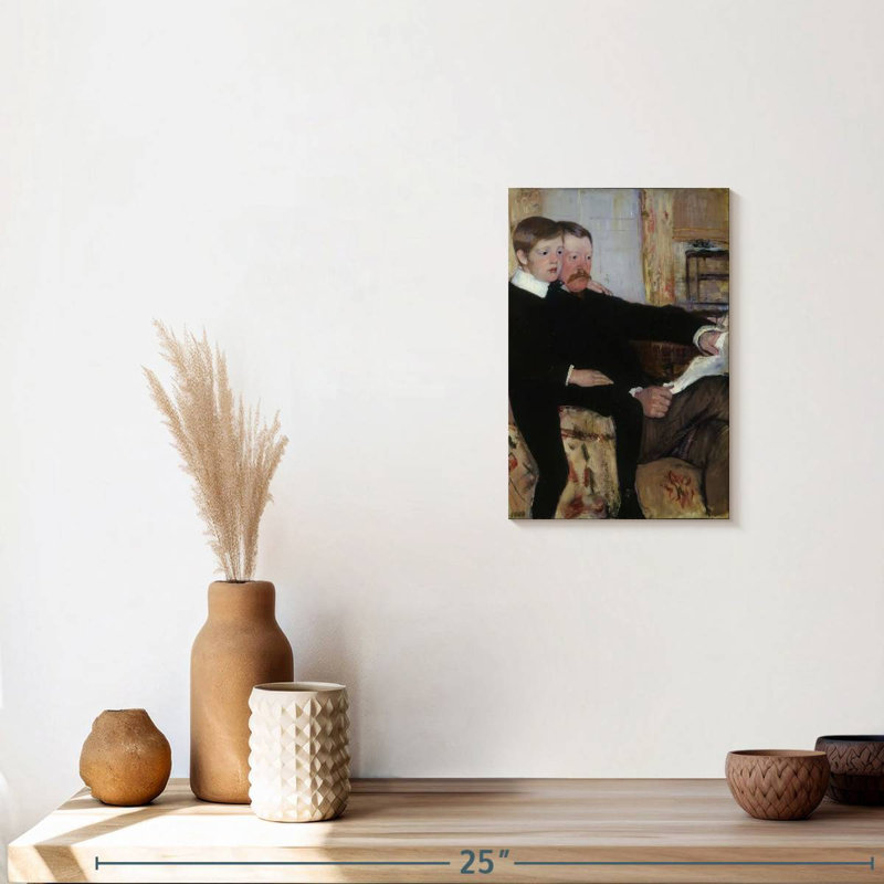 Alexander Cassatt et Robert Cassatt, H 12 po x l 8 po