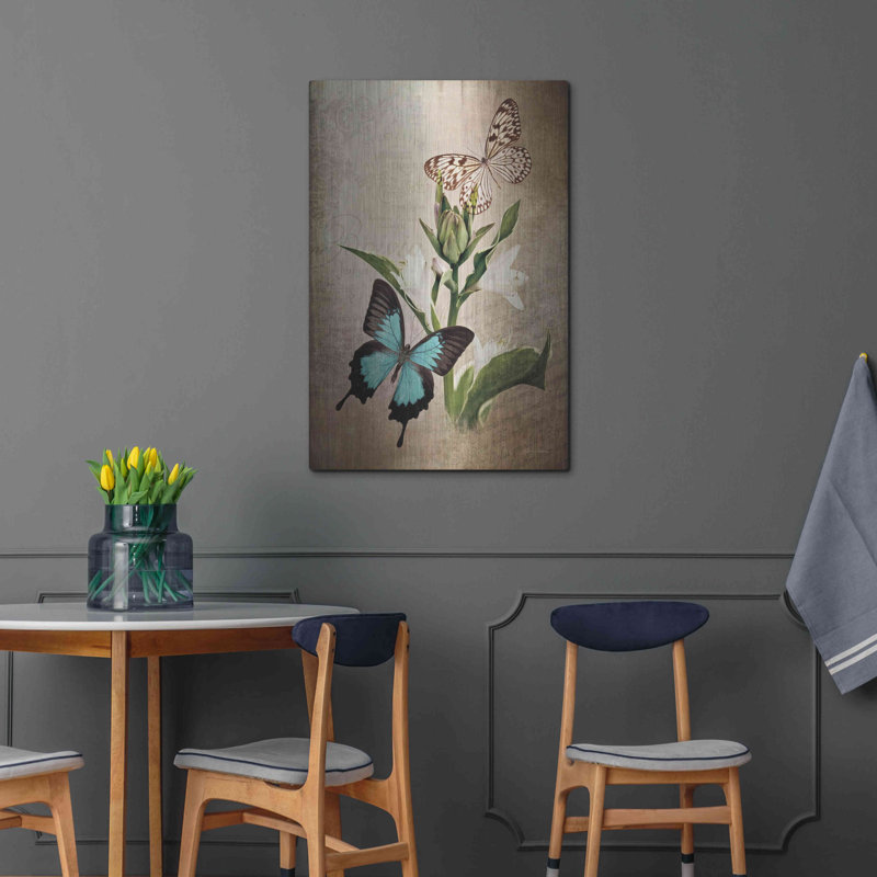 «Butterfly Botanical II» par Debra Van Swearingen, H 36 po x l 24 po