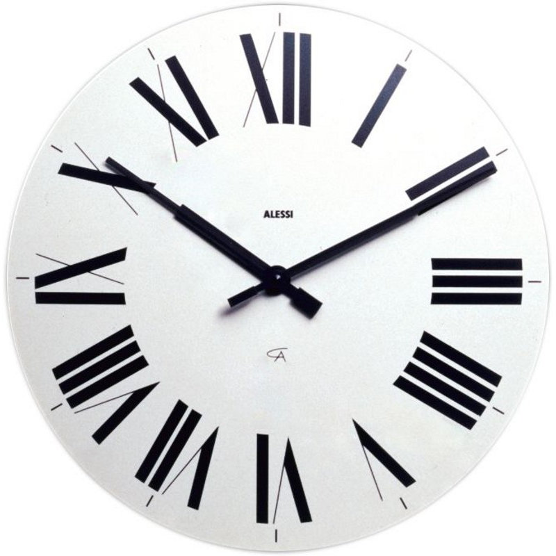 Firenze Wall Clock, White