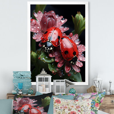 " Tiny Ladybug Garden Guardians I "