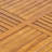 Outdoor Acacia Wood Square Dining Table