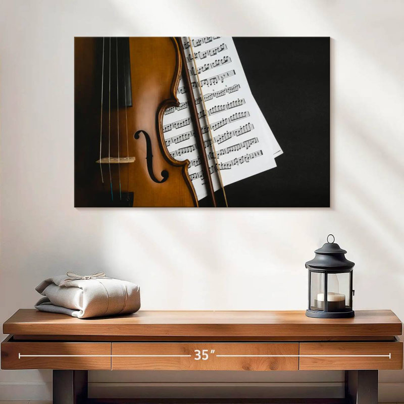 Violin Practice Sheets, 16" H x 24" W