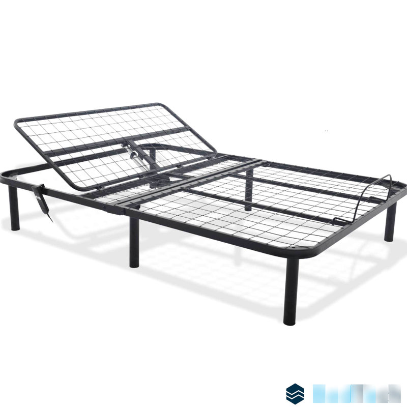 Tête réglable pour lit simple TG - capacité de 850 lb, structure solide, noir, Extra-Long Twin