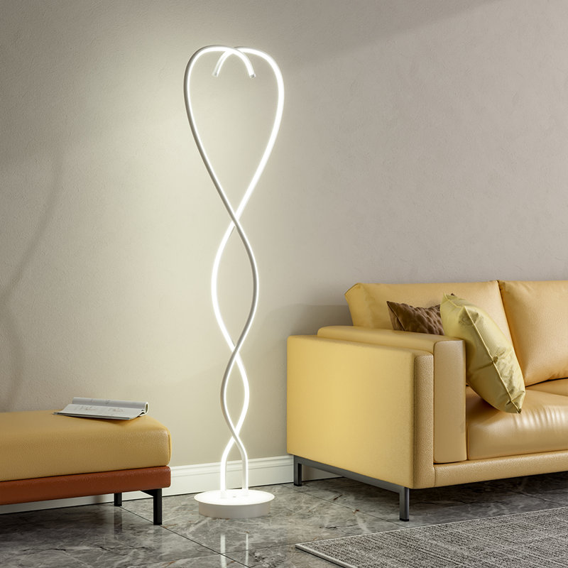Blynda 155Cm Novelty Floor Lamp, White