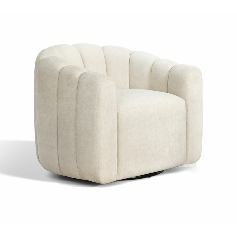 Chaise pivotante Sasha, Cream