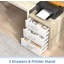 Bureau d'ordinateur l 66,69 po Berrian-956920033