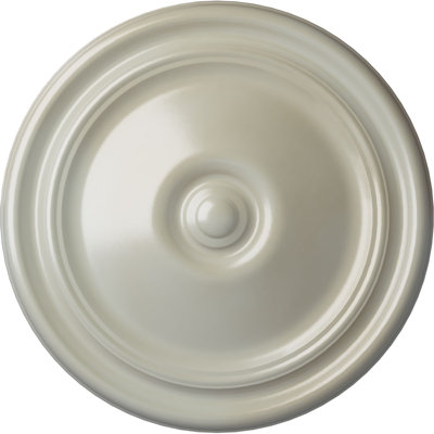 Endurathane Traditional Ceiling Medallion, 12"OD x 1"P (Fits Canopies up to 2 3/4"), Hand-Painted Midnight Dream Finish
